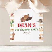 Rodeo Cowboyens Westerna Vilda western Födelsedags