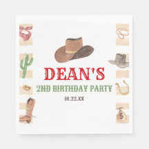 Rodeo Cowboyens Westerna Vilda western Födelsedags