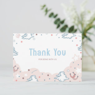 Rodeo Cowgirl Baby Shower Tack för ditt kort