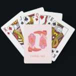 Rodeo Cowgirl Bachelorette Party Name Favor Gift Casinokort<br><div class="desc">This custom playing card deck features pink cowgirl boots and a personalized name, perfect for a last rodeo bachelorette party or cowgirl themed celebration. The playful western design makes it a fun party favor for a bride squad, girls trip, or western birthday gathering. A cute keepsake guests can enjoy during...</div>