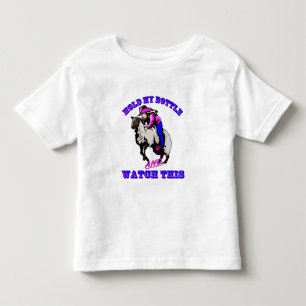 Rodeo Cowgirl Mutton Bustin’ Flaska bevaka detta Tee Shirt