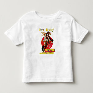 Rodeo Cowgirl on Horse Fixin för att få Western T Shirt