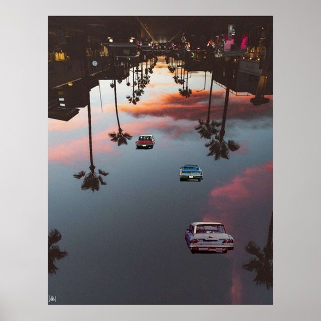 Rodeo Drive dryckly Backe Poster (Framsidan)