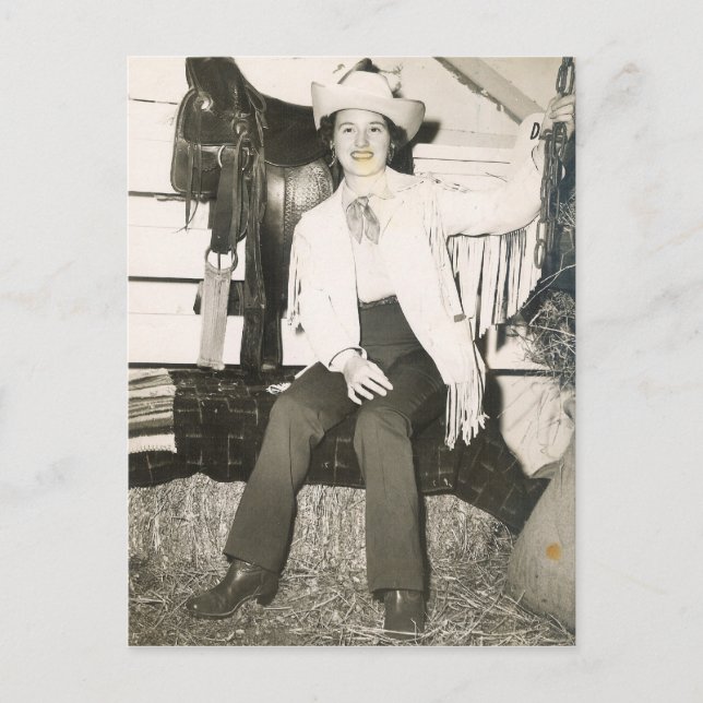 RODEO Drottning  #3 VYKORT (Framsida)