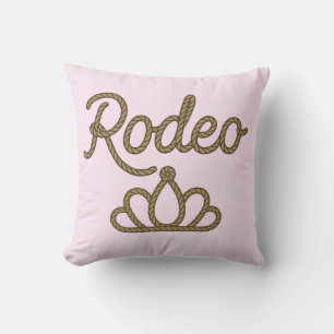 Rodeo Drottning Country Western Tiara Krona Kudde