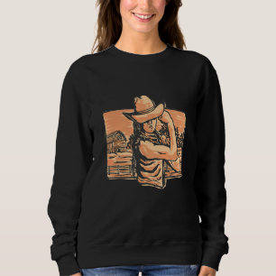 Rodeo Häst Ridning Häst Western Cowgirl T Shirt