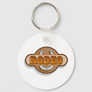 Rodeo Horseshoe Nyckelring