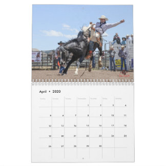Rodeo-kalender 2020 kalender