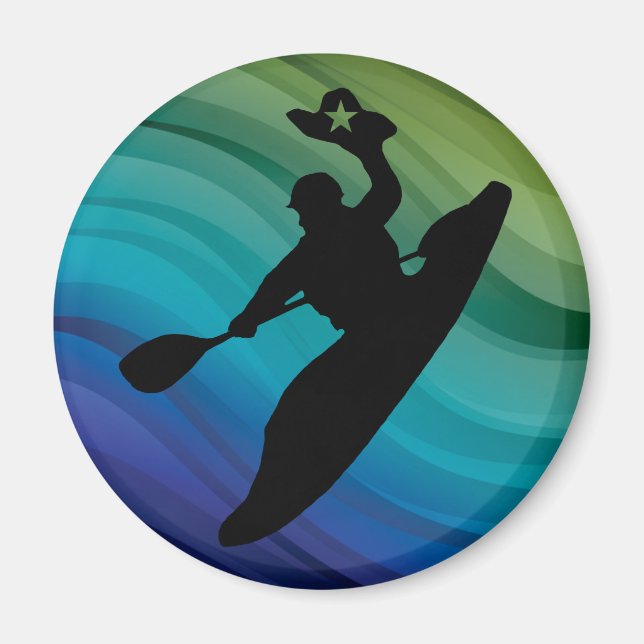 Rodeo Kayak Magnet (Framsidan)