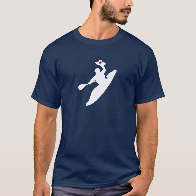Rodeo Kayak T Shirt (Framsida)