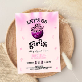 Rodeo Let's go girls Inbjudningar