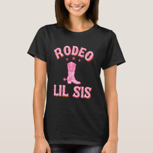 Rodeo Lil Sis 1-årsfirande Cowgirl Western R T Shirt