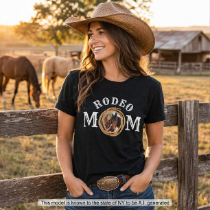 Rodeo Mamma Foto T Shirt