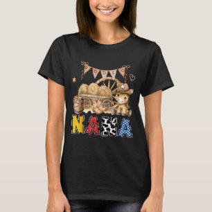 Rodeo Nana Western Cowboy Födelsedags Pojke Party T Shirt