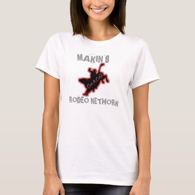 ROdeo-nätverk för dam Kortärmad T Shirt (Framsida)