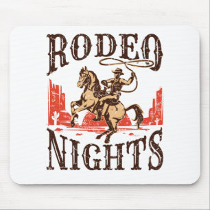 Rodeo Nights Cowboy Cowgirl Westernare Land Musmatta