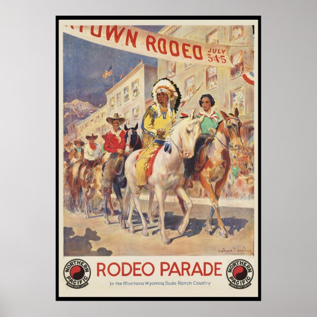Rodeo Parad Poster (Framsidan)
