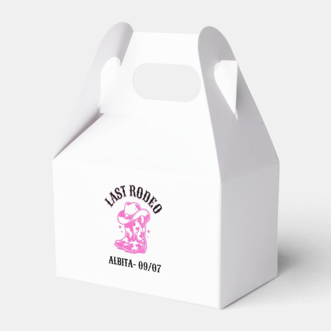 rodeo pink bachelorette party presentaskar (Framsidan Sidan)