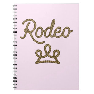 Rodeo prinsessa Country Western Tiara Krona Anteckningsbok
