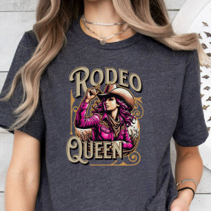 Rodeo Queen, Cowgirl Gift, Girl Chef Rosa T Shirt