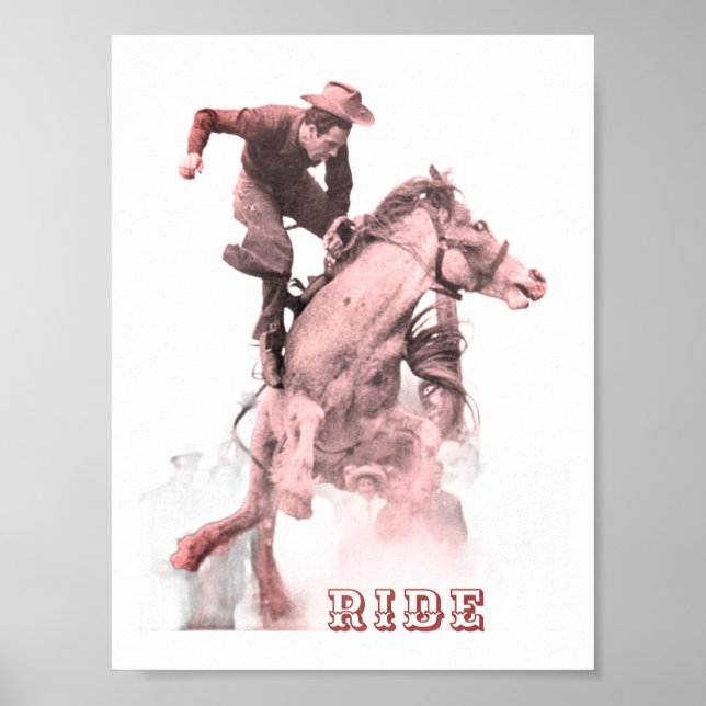 Rodeo Ride Poster (Framsidan)