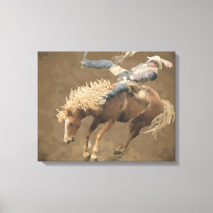 Rodeo Rider Canvastryck