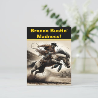 Rodeo Riders Leap Vykort