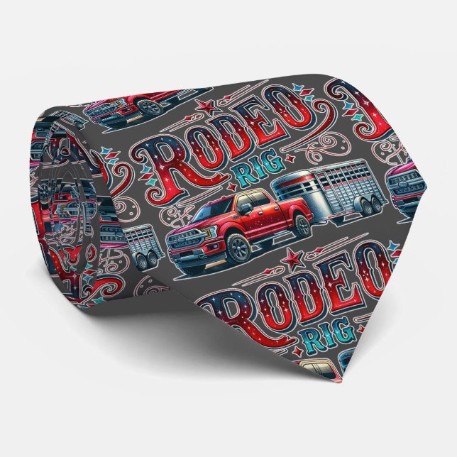 Rodeo Rig Lastbil och släpvagnar -2 Slips (Rullad)