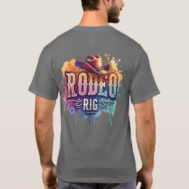 Rodeo Rig med Cowboy Hat T Shirt