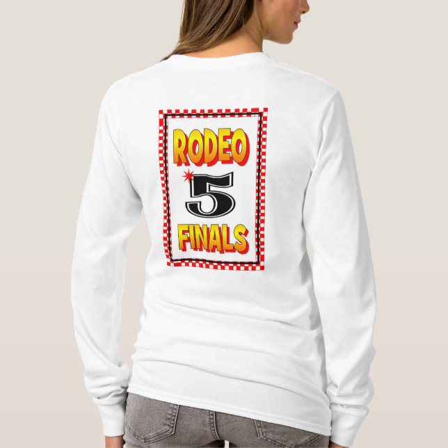 RODEO SLUALS BACK NUMBER T-SHIRT (Baksida)