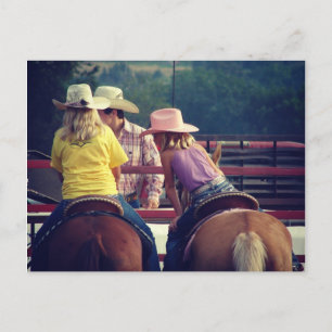 Rodeo Talk Vykort