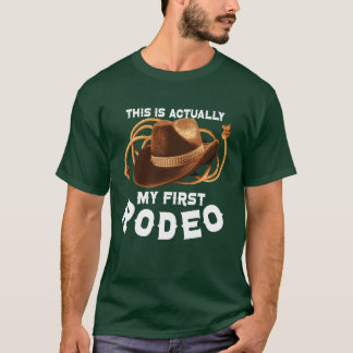 Rodeo tjurridning boskap show bonde nötkreatur fri t shirt