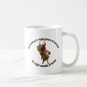Rodeo - tjurridning - PBR - röda Ryder Kaffemugg