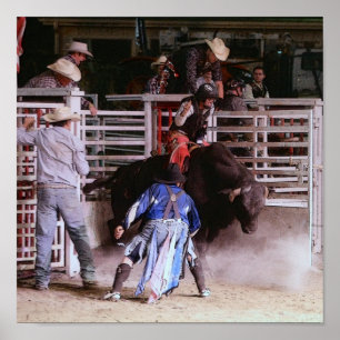 RODEO: TJURRIDNING POSTER