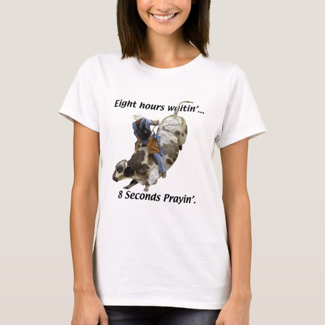 Rodeo - tjurryttare tee shirt (Framsida)