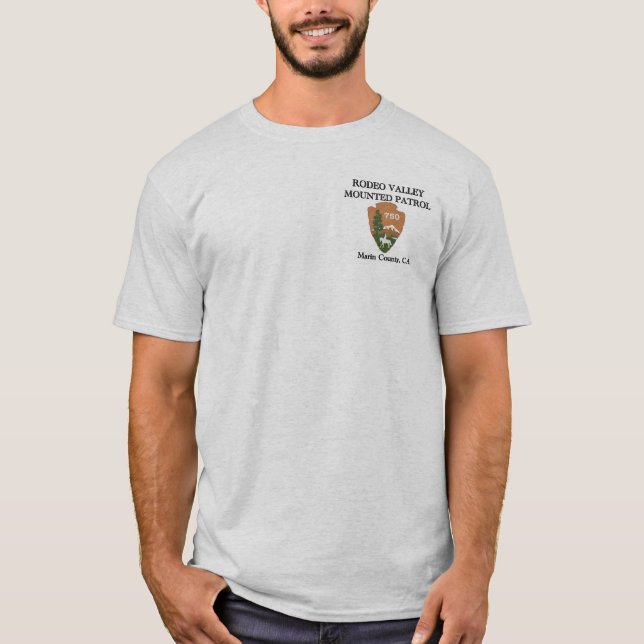 Rodeo Valley Mounted Patrol T-Shirt (Framsida)