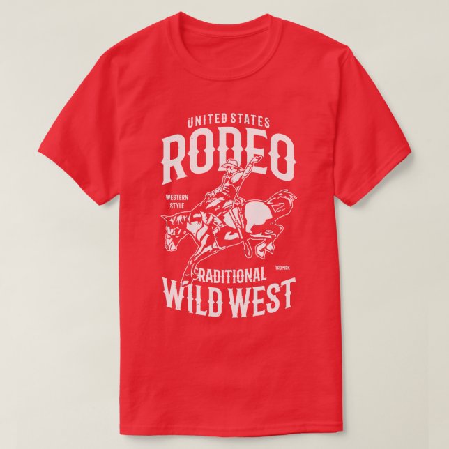 Rodeo Vilda western T Shirt (Design framsida)
