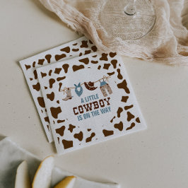 Rodeo Western Cowboy Baby Shower Pappersservett