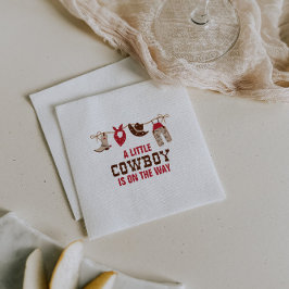 Rodeo Western Cowboy Baby Shower Papprare Tallrika Pappersservett