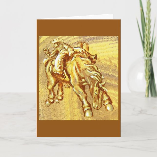 RodeoCowboy Kort (Framsida)