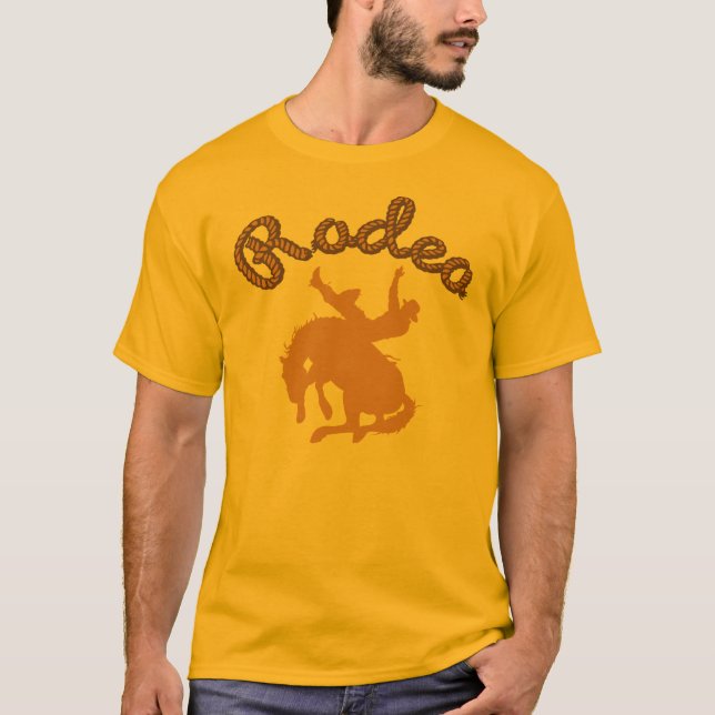 RodeoCowboy Tee Shirt (Framsida)