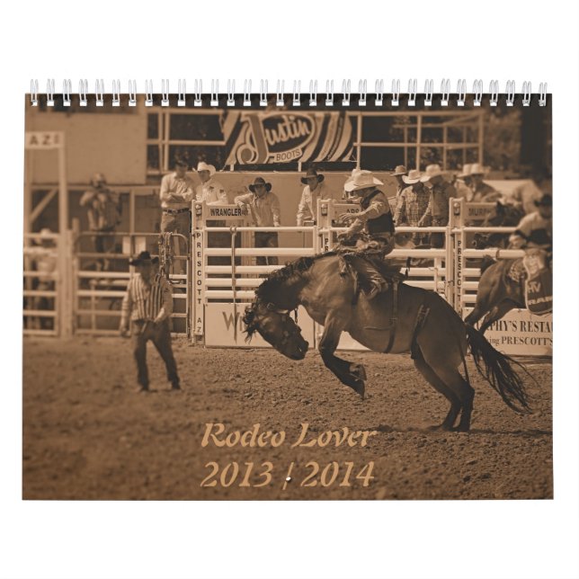 RodeoCowboykalender Kalender (Omslag)