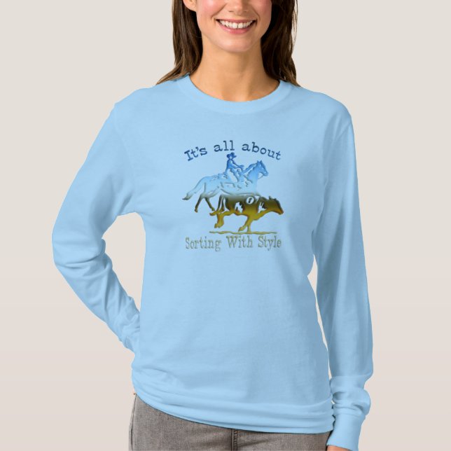RODEOCOWGIRL TEE SHIRT (Framsida)