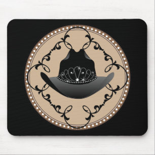 Rodeodrottning westerna Mousepad Musmatta
