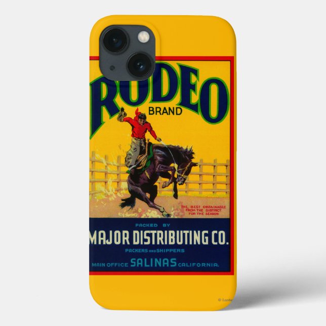 Rodeogrönsak LabelSalinas, CA (Baksida)
