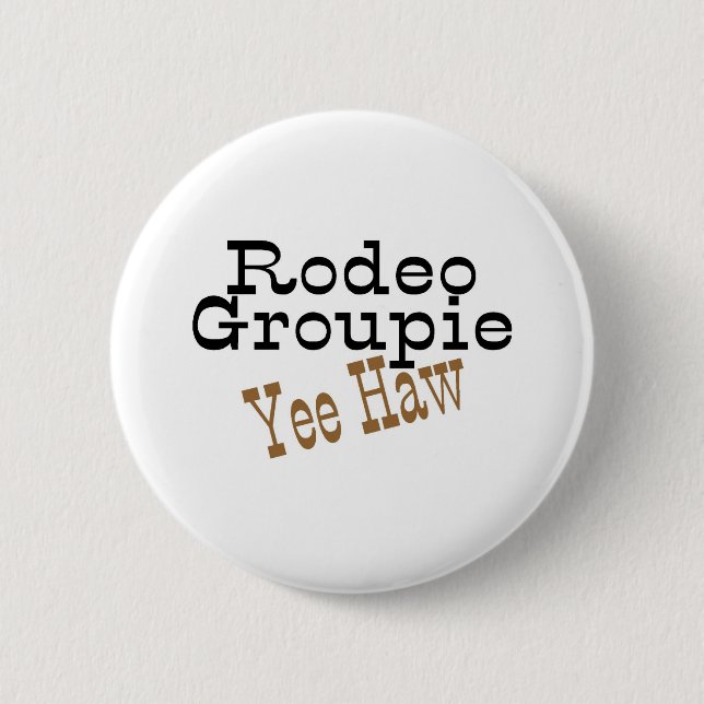 RodeoGroupieYee Haw Knapp (Framsida)