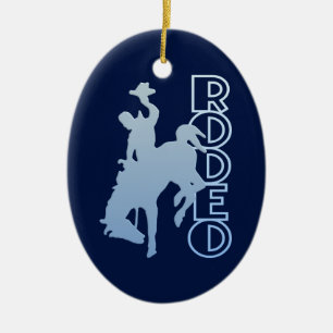 RODEOprydnaden, skräddarsy Julgransprydnad Keramik