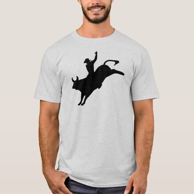 Rodeoryttare T Shirt (Framsida)