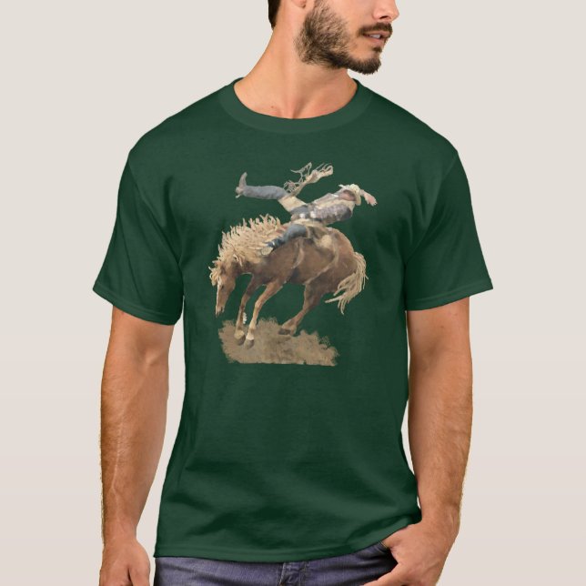 Rodeoryttare T-shirt (Framsida)