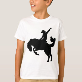 Rodeoryttare till häst t-shirt